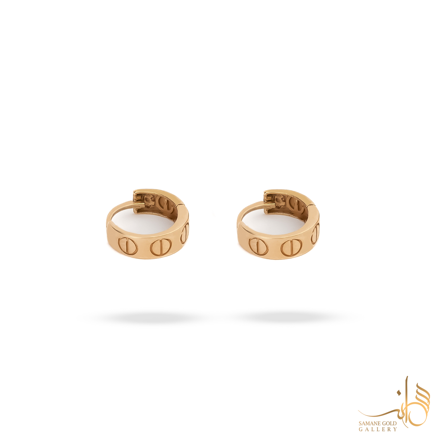 گوشواره طلا حلقه‌ای کارتیه