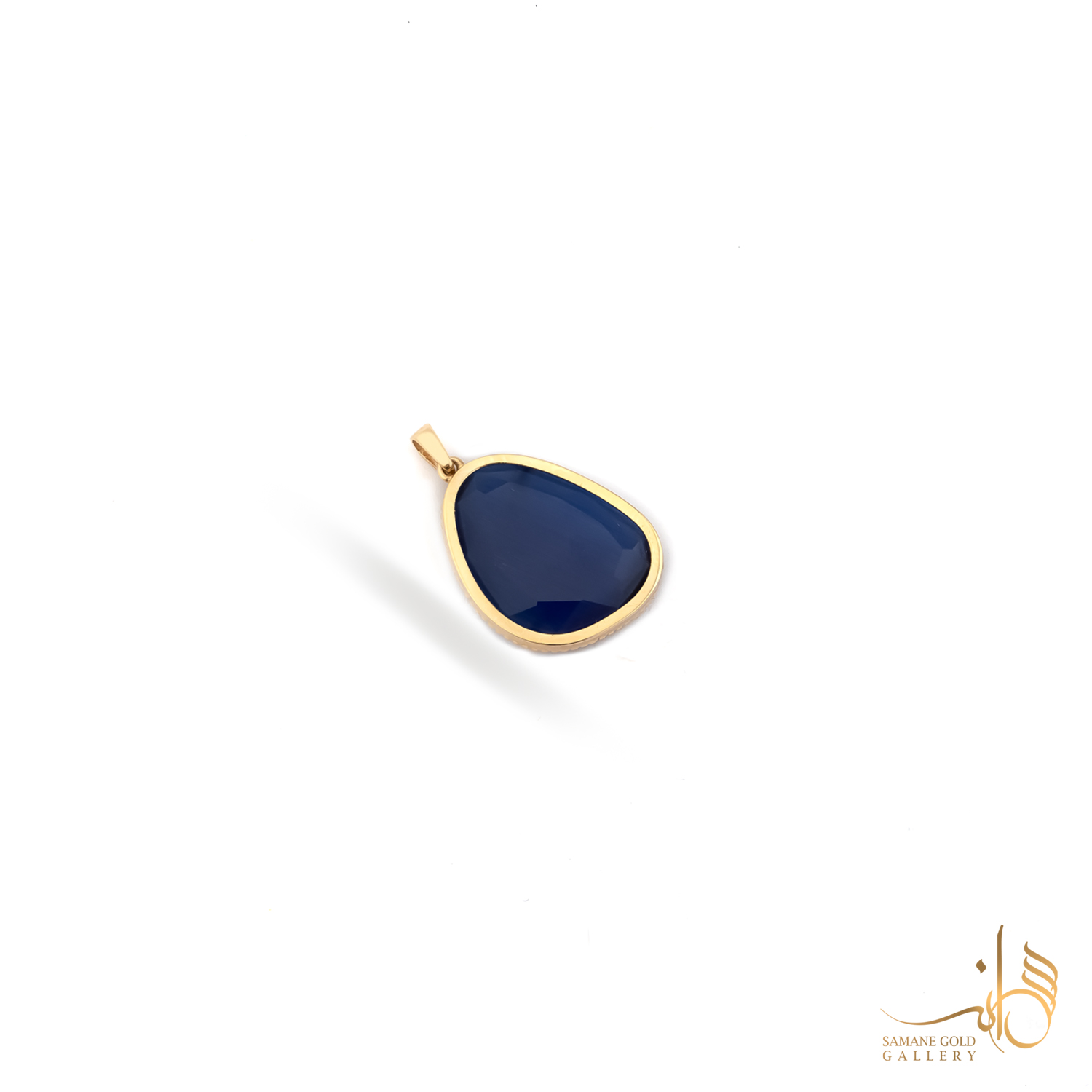 آویز طلا کندی آبی نفتی آبنباتی خاص