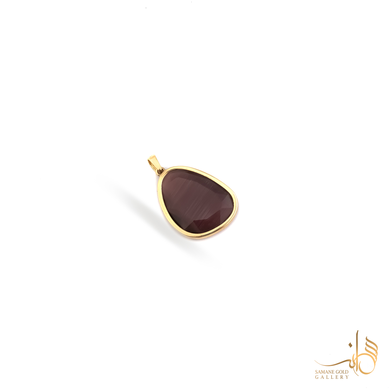 آویز طلا کندی بادمجانی آبنباتی خاص