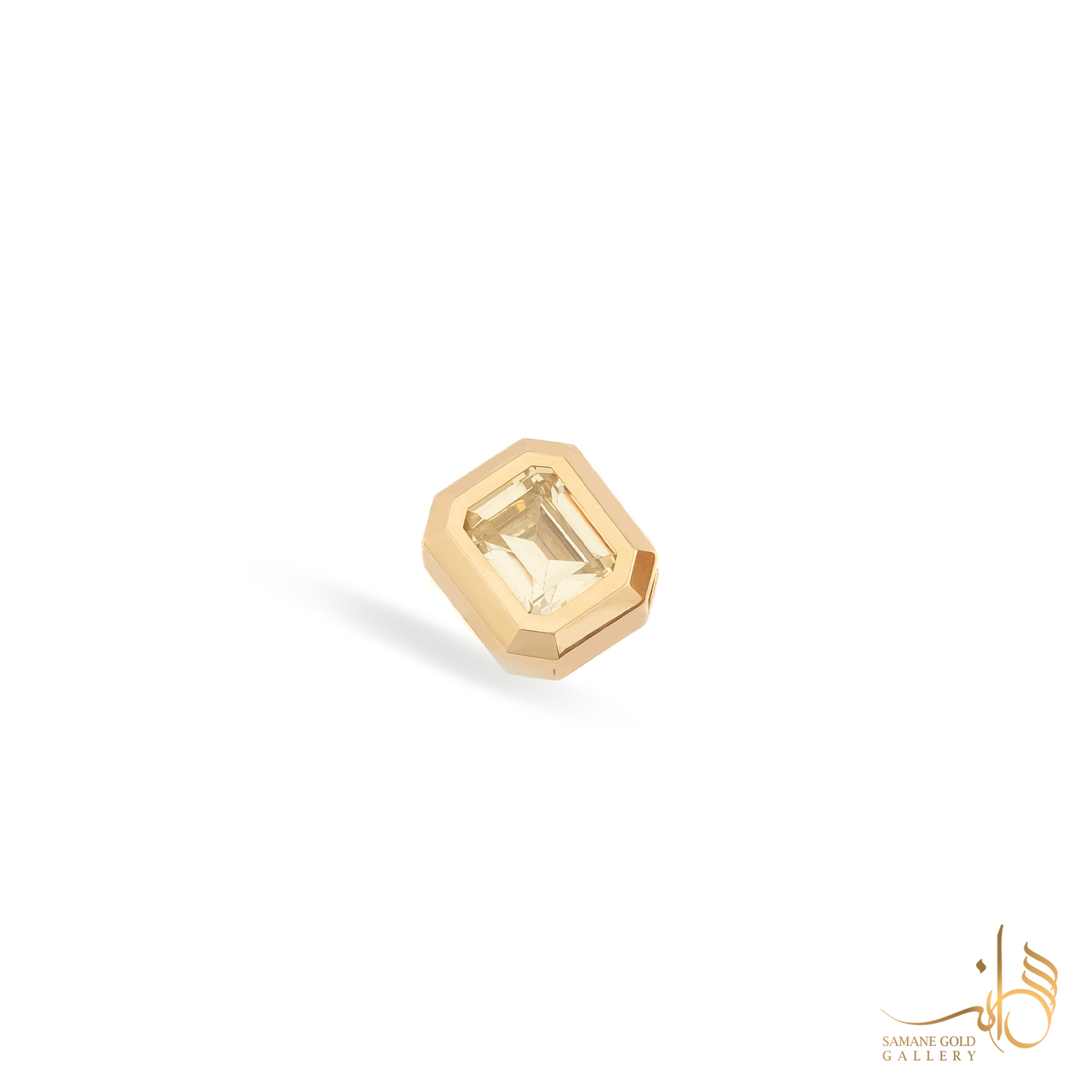 آویز طلا رقصان زرد شیک