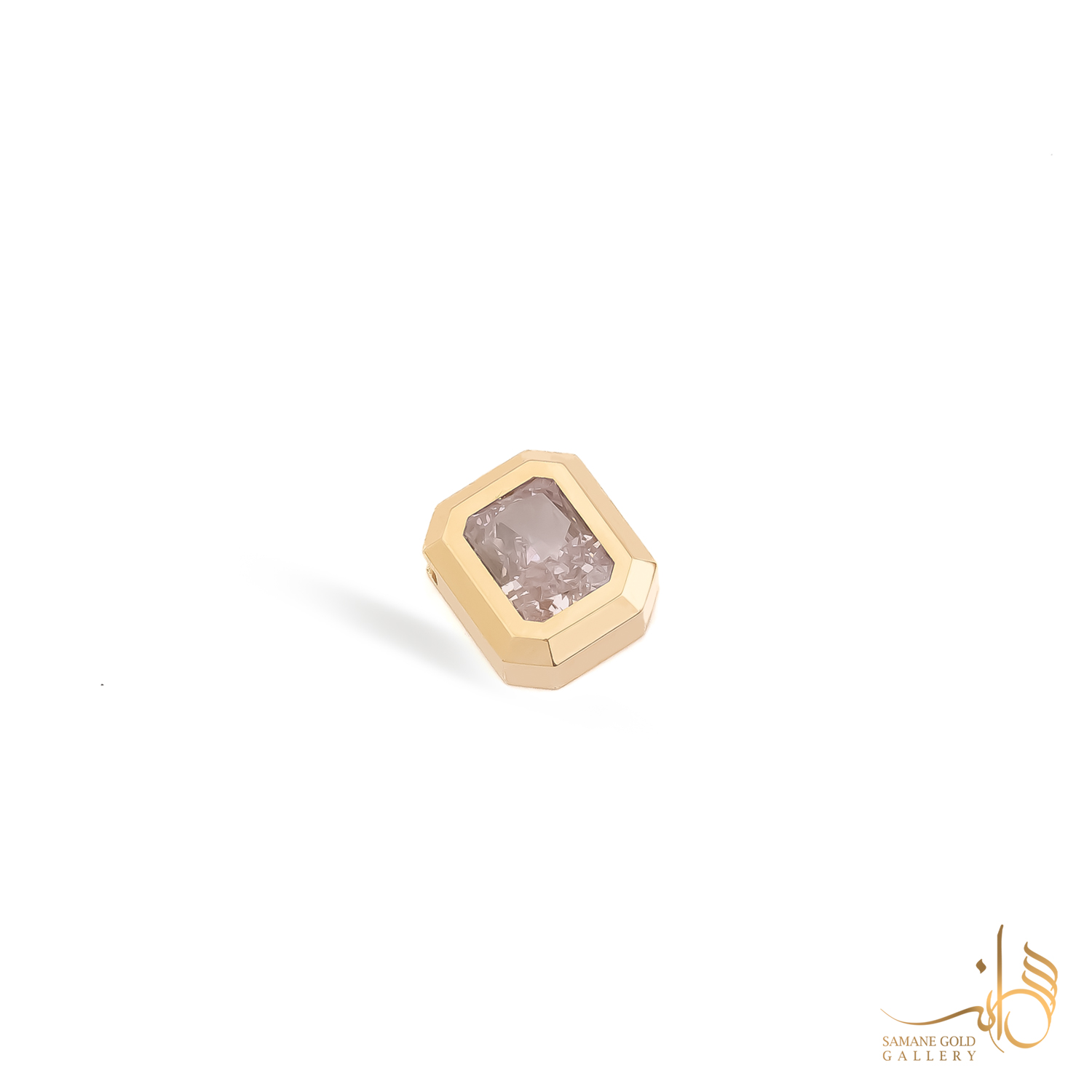 آویز طلا رقصان صورتی شیک