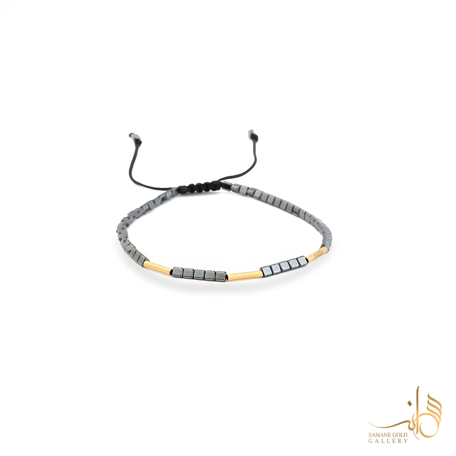 دستبند طلا خط مفتولی