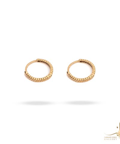 گوشواره طلا گیسو ریز