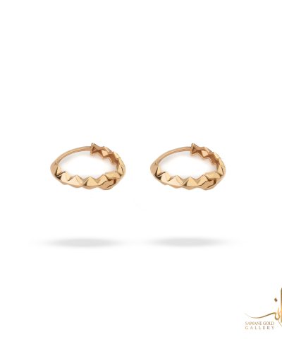 گوشواره طلا حلقه‌ای دالبر