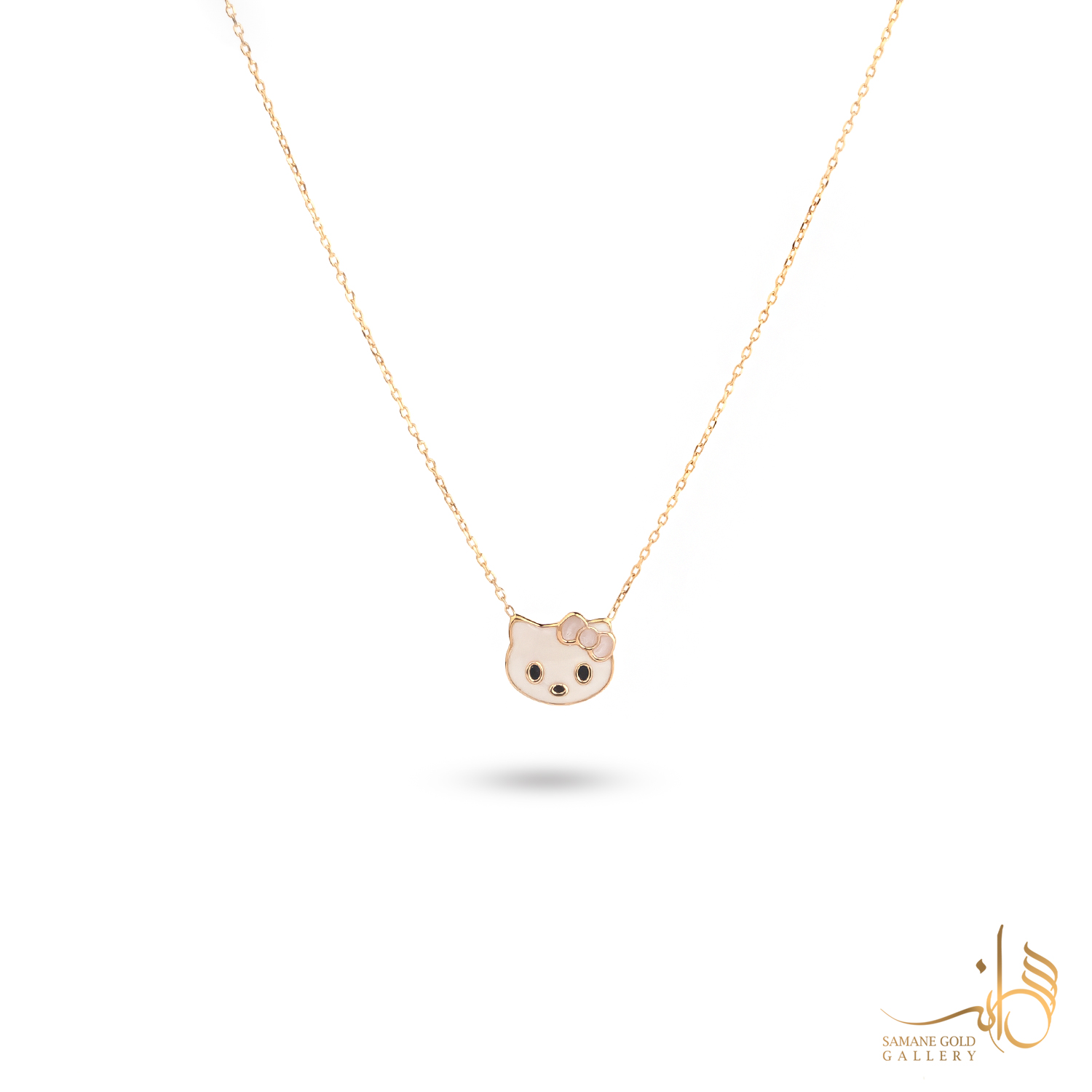 گردنبند طلا کیتی بزرگ