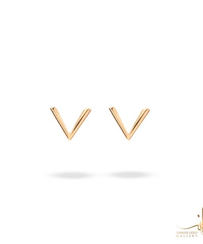 گوشواره طلا میخی v