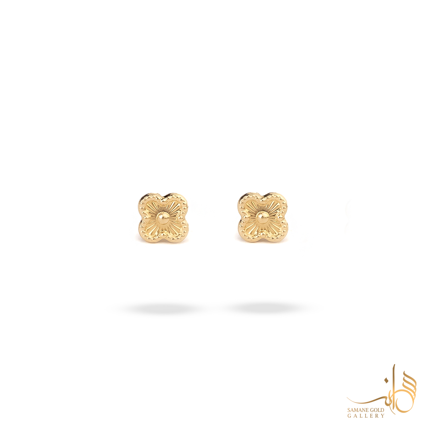 گوشواره طلا میخی ونکلیف ریز