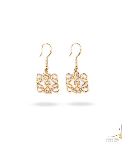 گوشواره طلا روکو عصایی لووه LOEWE