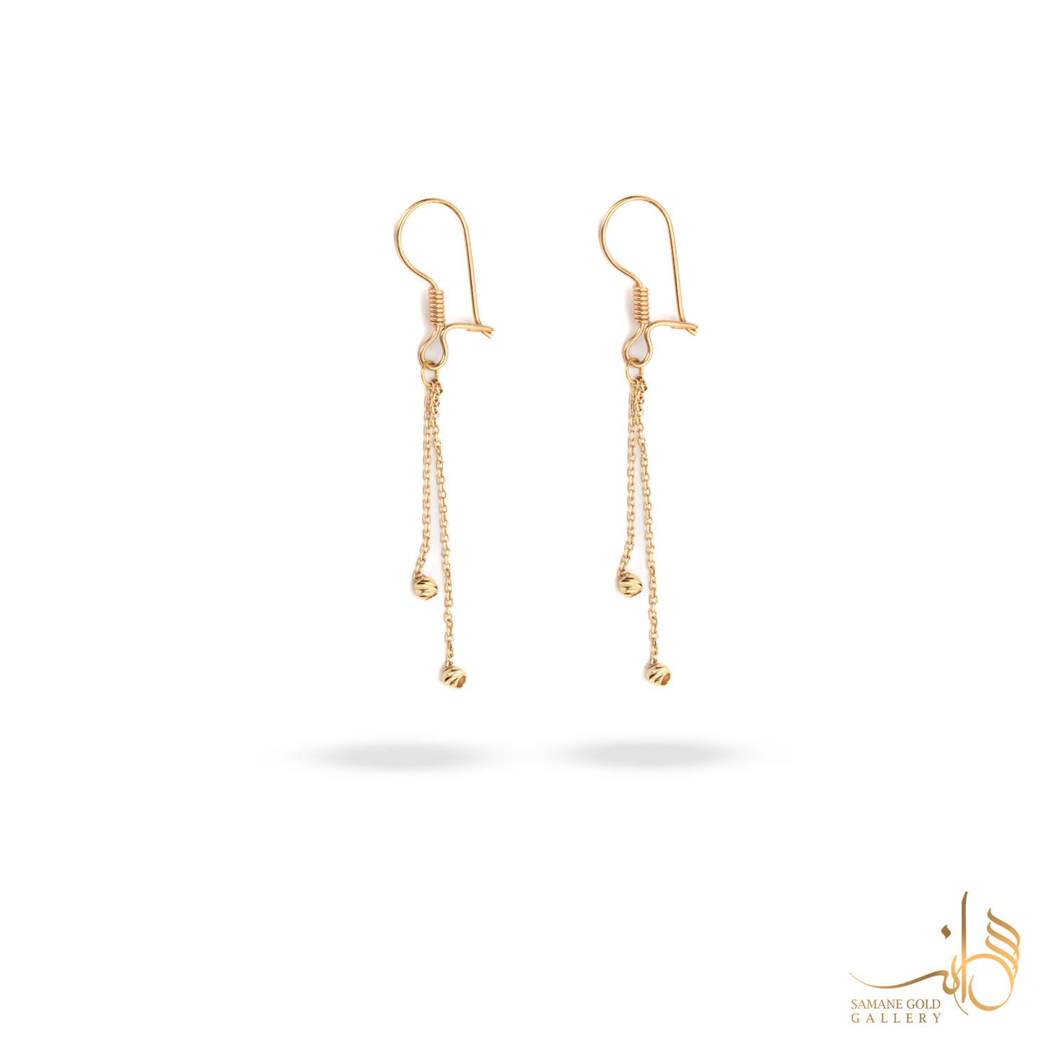 گوشواره طلا عصایی ال برنادو