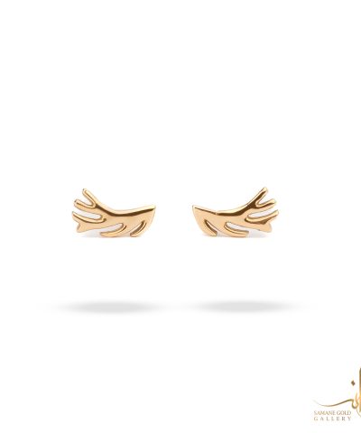 گوشواره طلا میخی بال فرشته