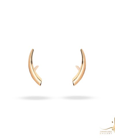 گوشواره طلا میخی عاج