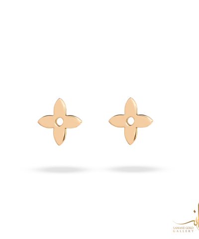 گوشواره طلا میخی لویی ویتون