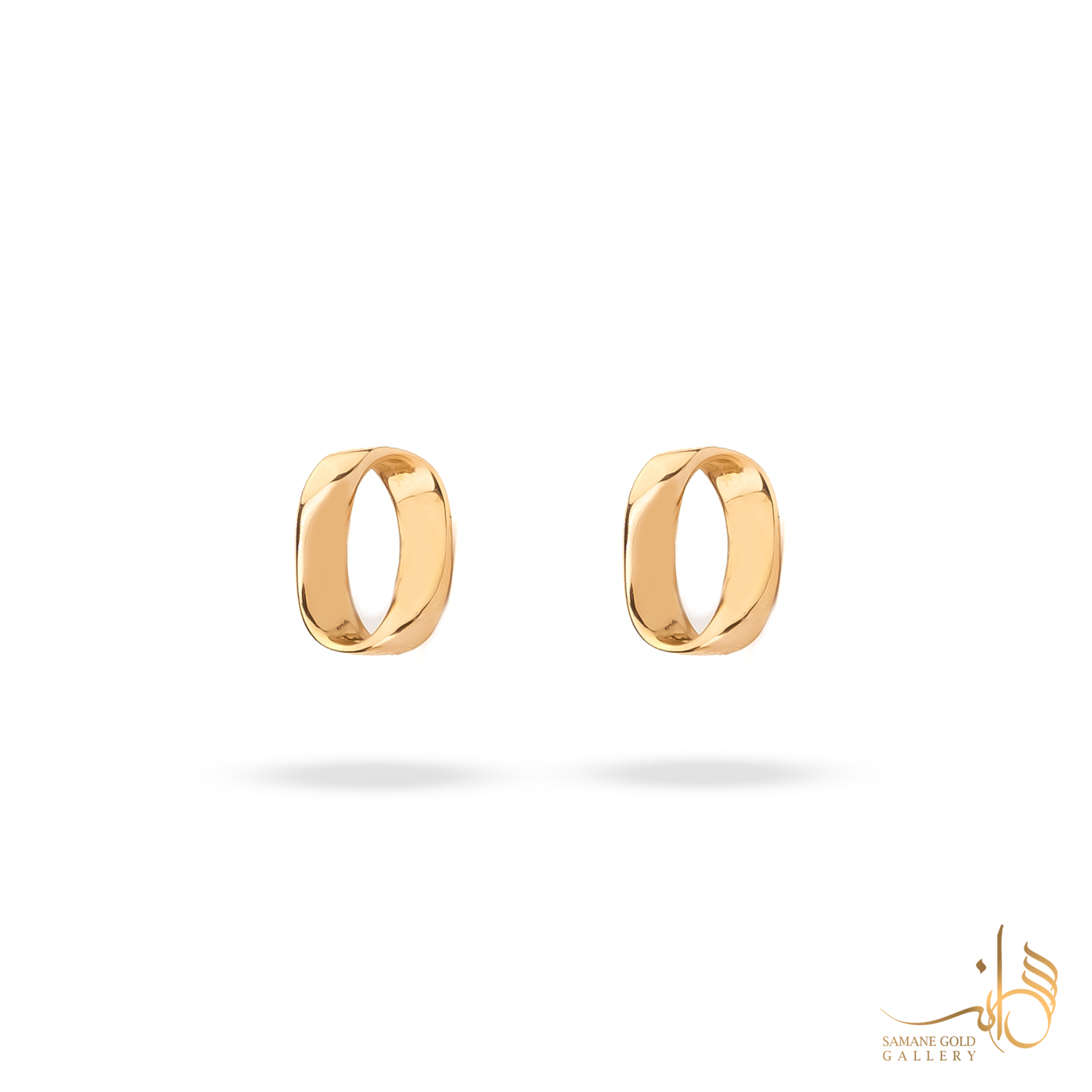 گوشواره طلا میخی دونه کارتیه شیک