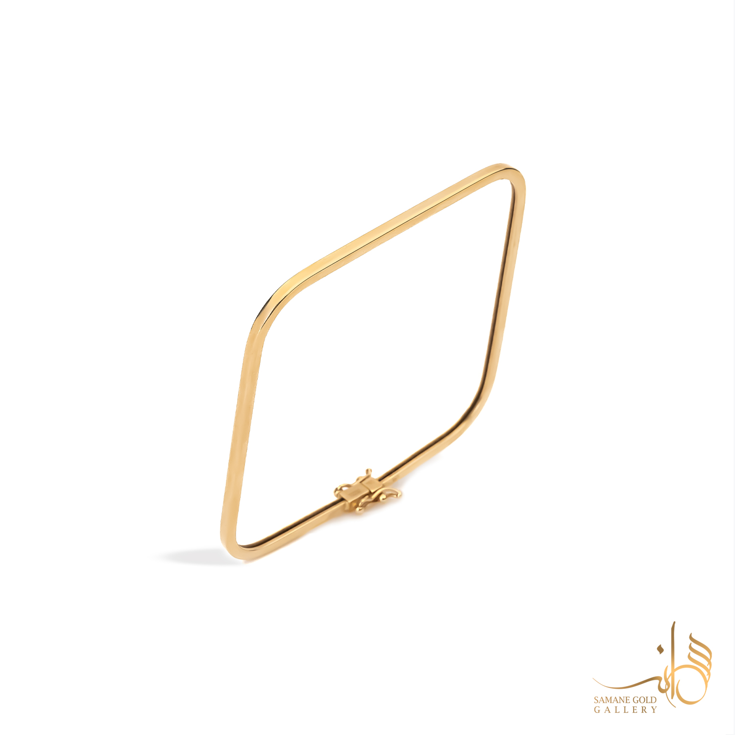 بنگل طلا مربع