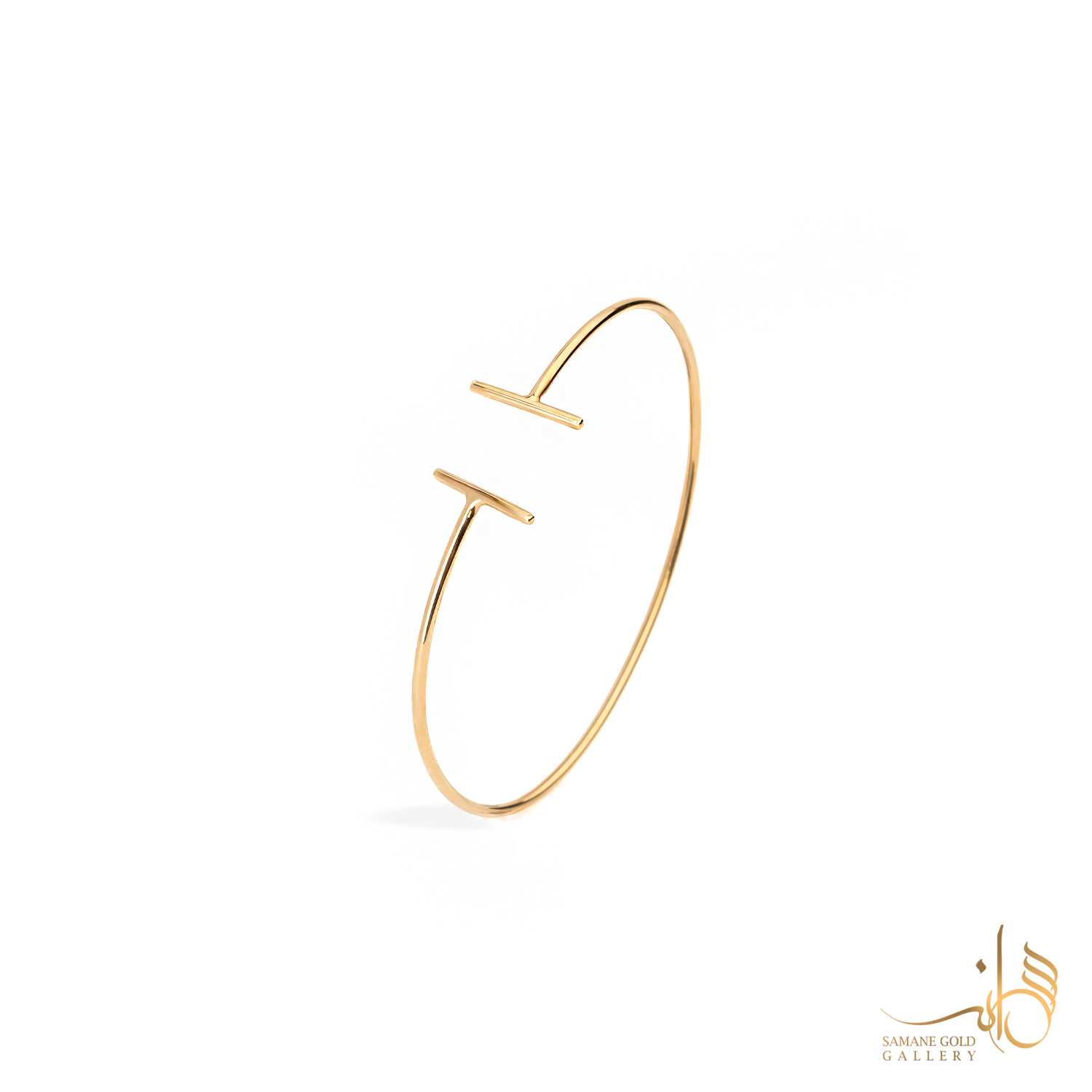 بنگل طلا مفتولی تیفانی مینیمال