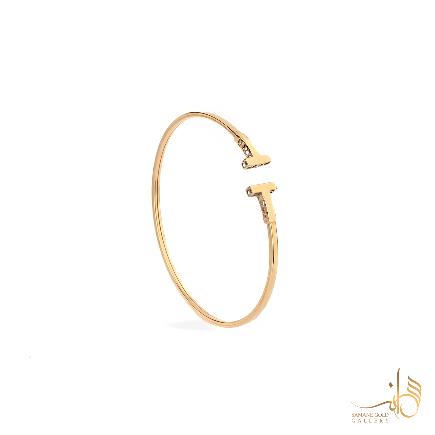 بنگل طلا تیفانی شیک