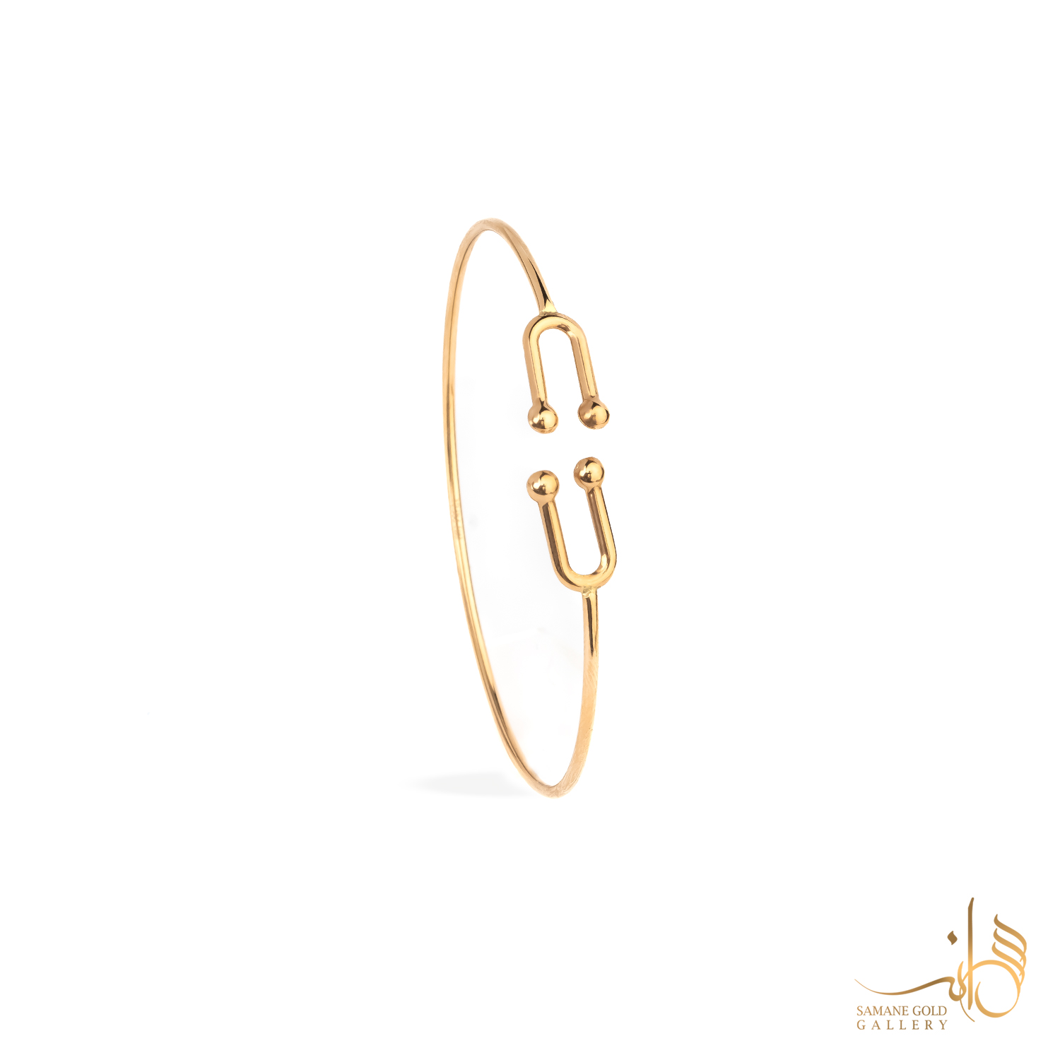 بنگل طلا تیفانی مینیمال