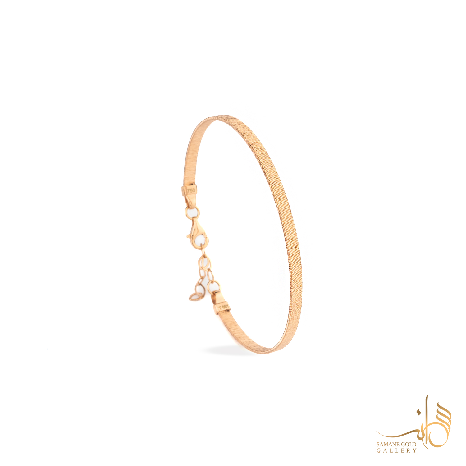 بنگل طلا مصری رزگلد