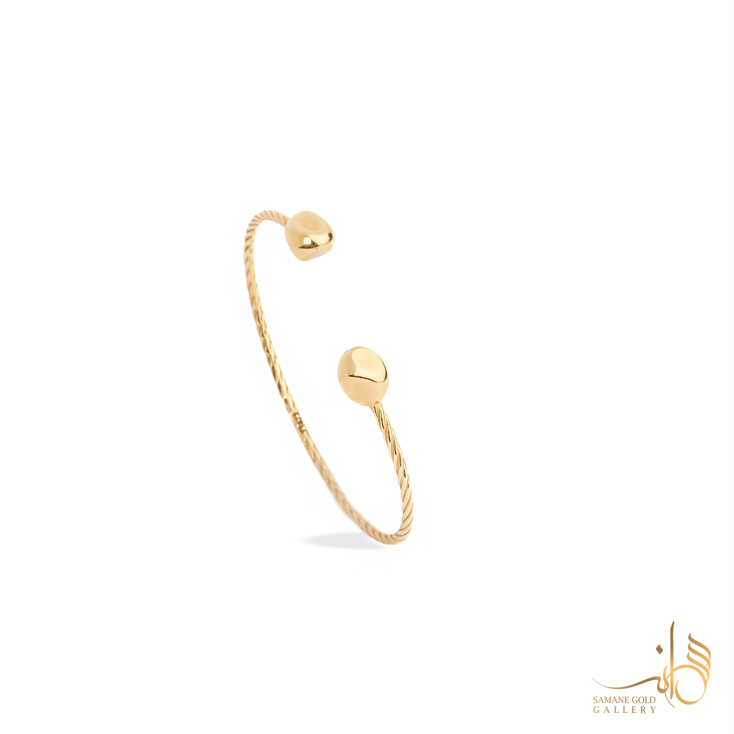 بنگل طلا گوی دفرمه