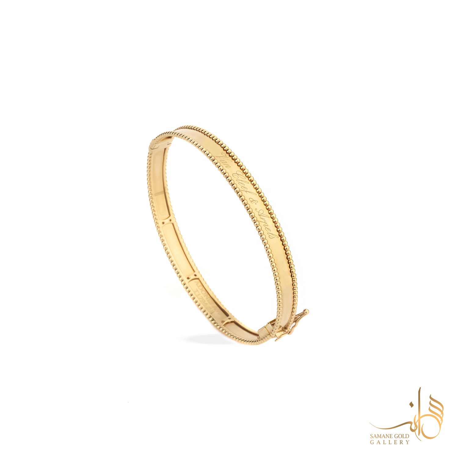 بنگل طلا امضا ونکلیف شیک