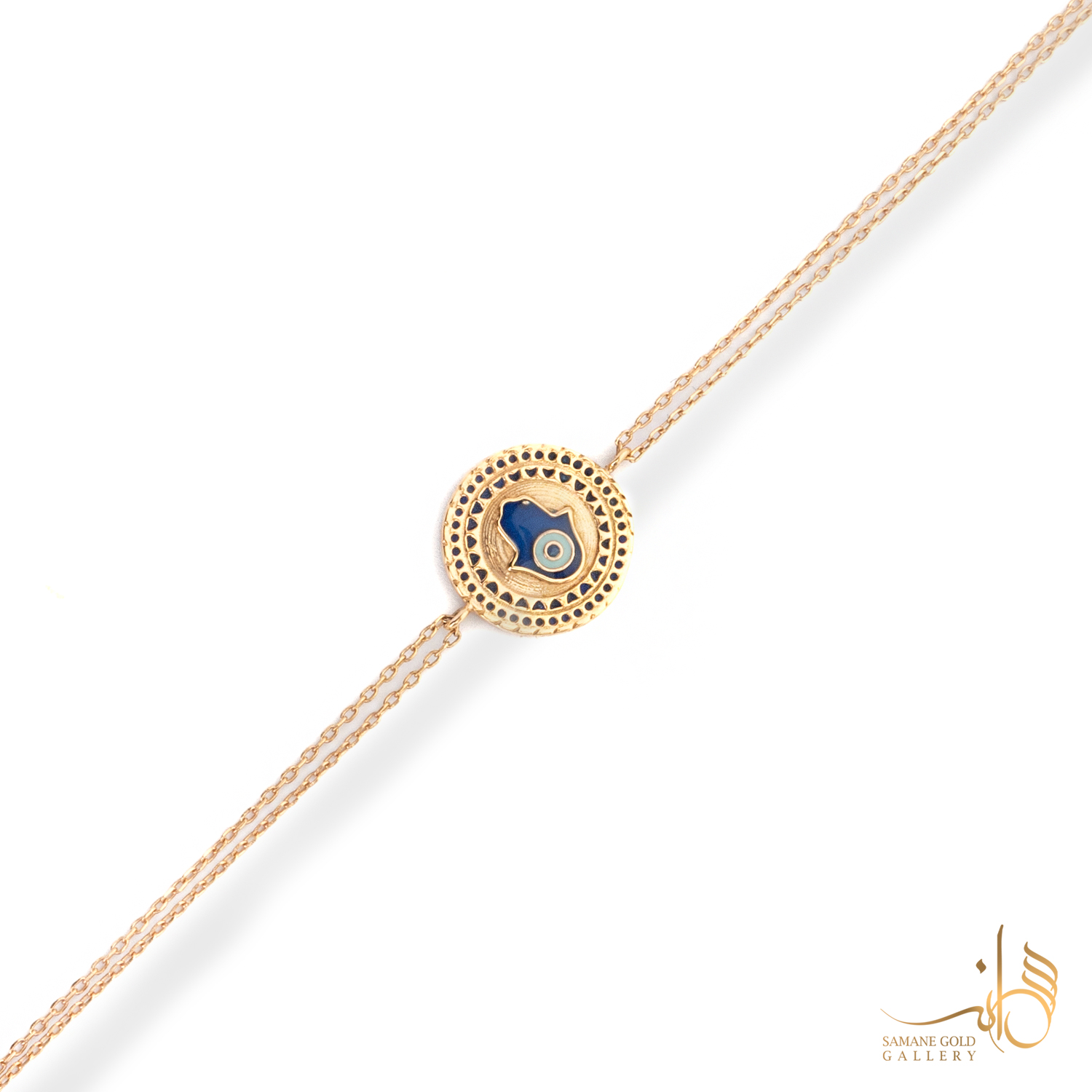 دستبند طلا دست همسا