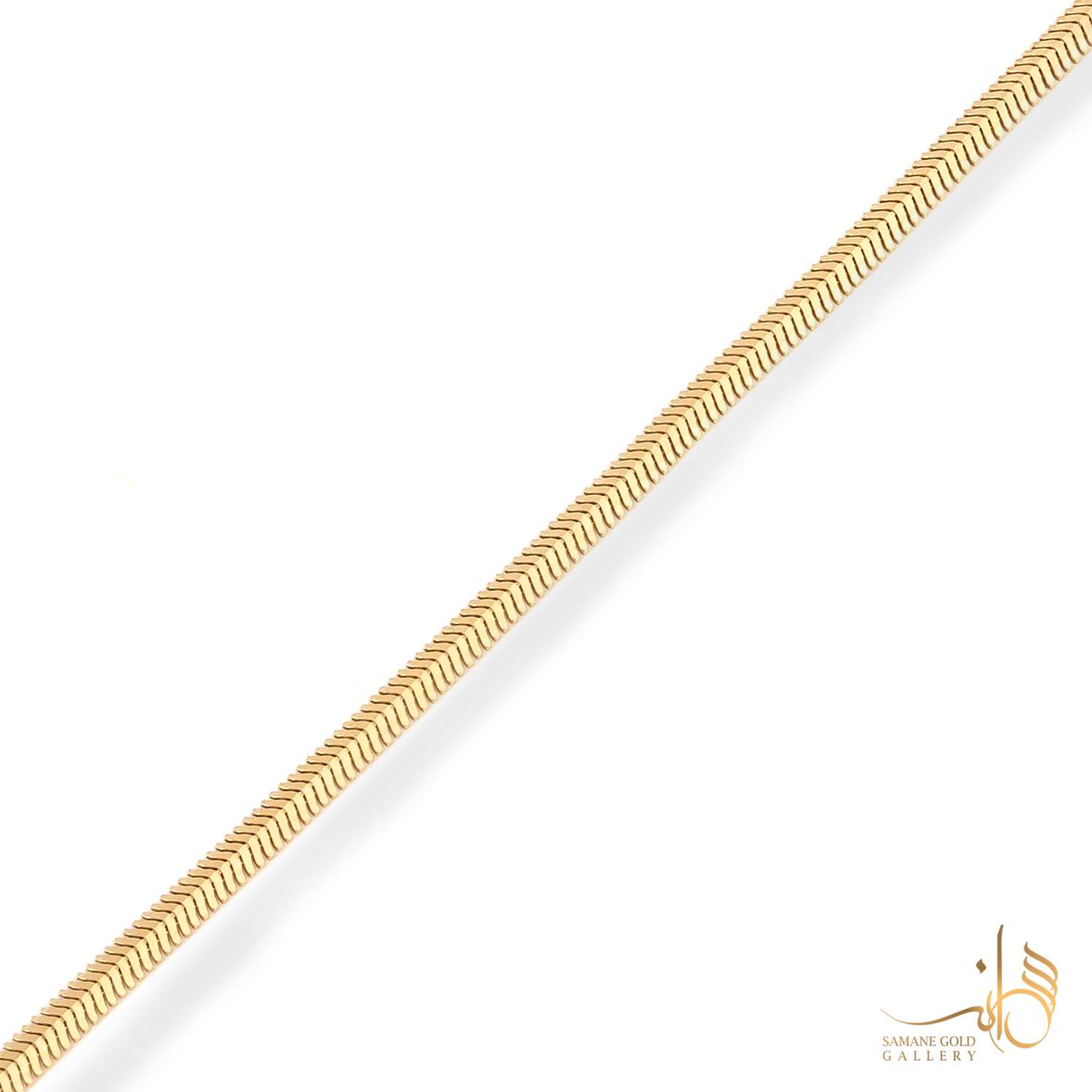 دستبند طلا تیغ ماهی شیک