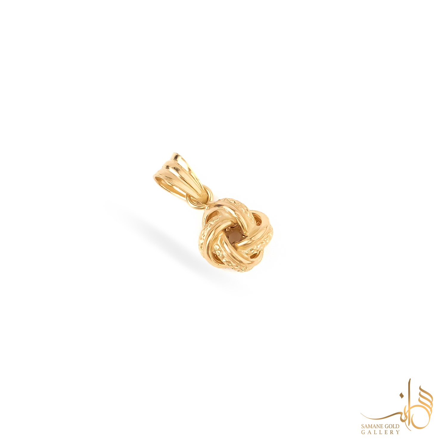 آویز طلا گره شیک