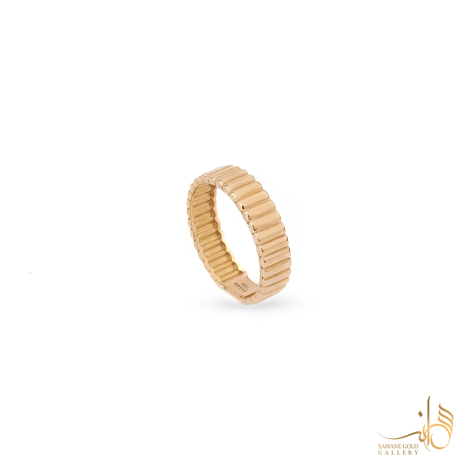 انگشتر طلا نبات باریک nabauti