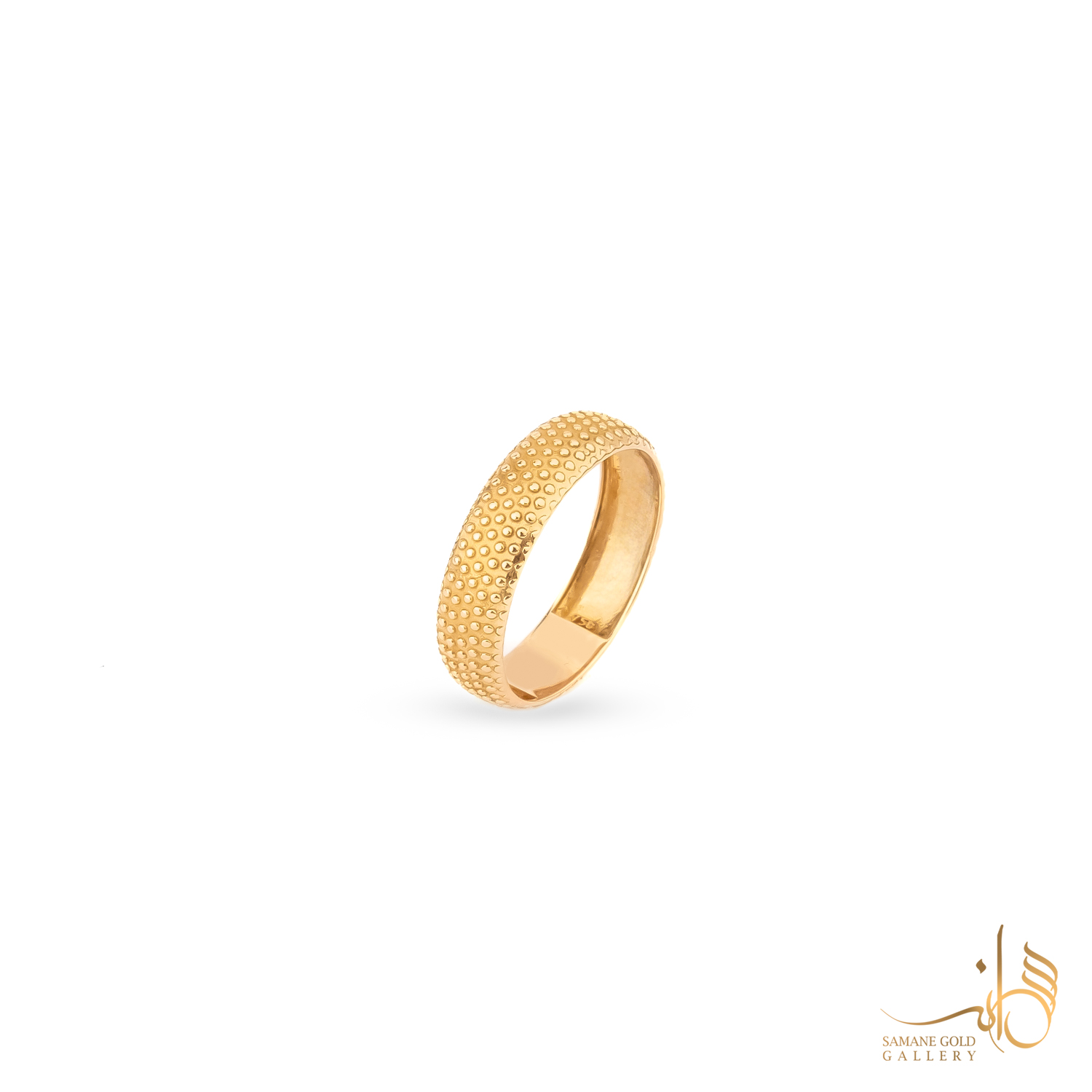 رینگ طلا پهن مصری