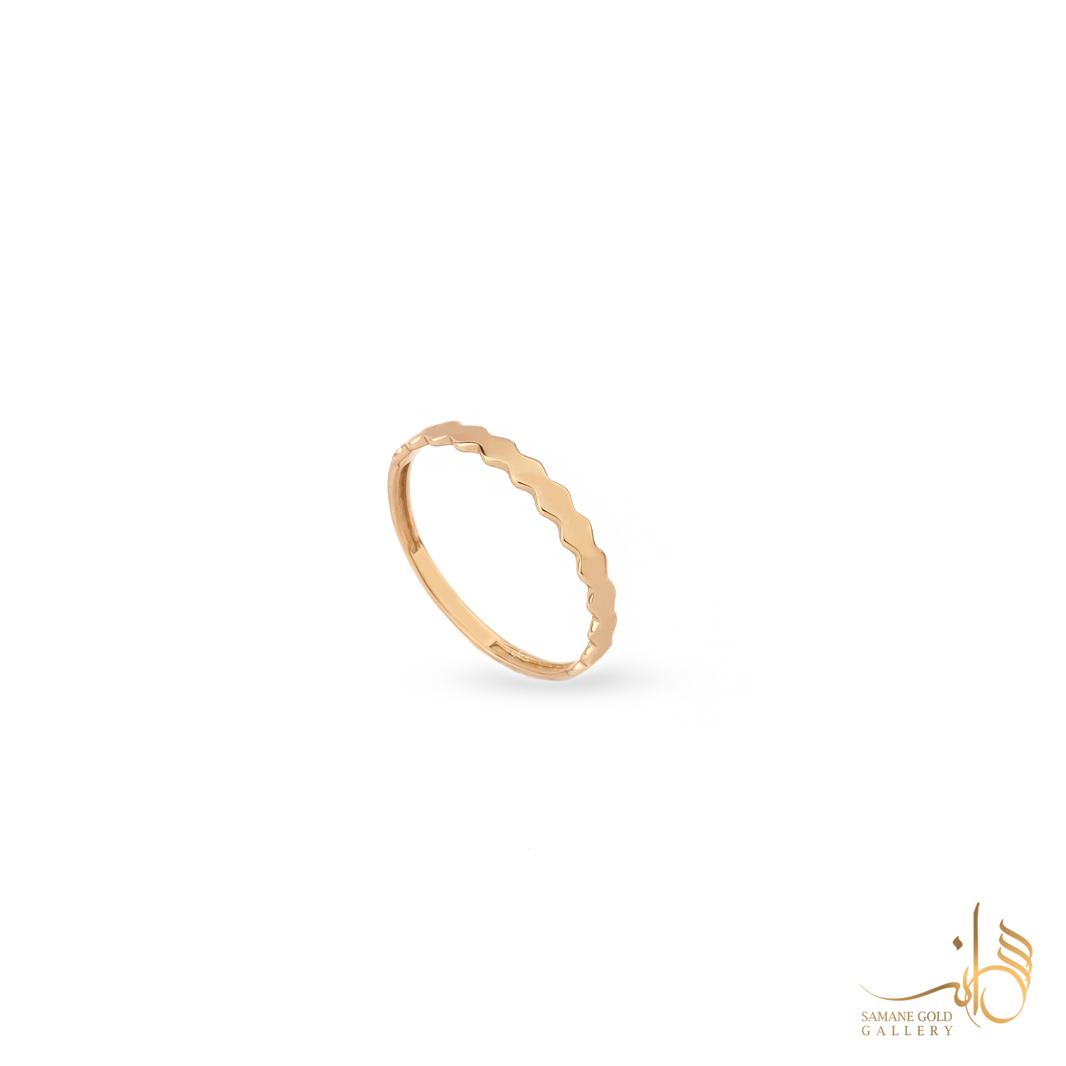 رینگ طلا شش ضلعی