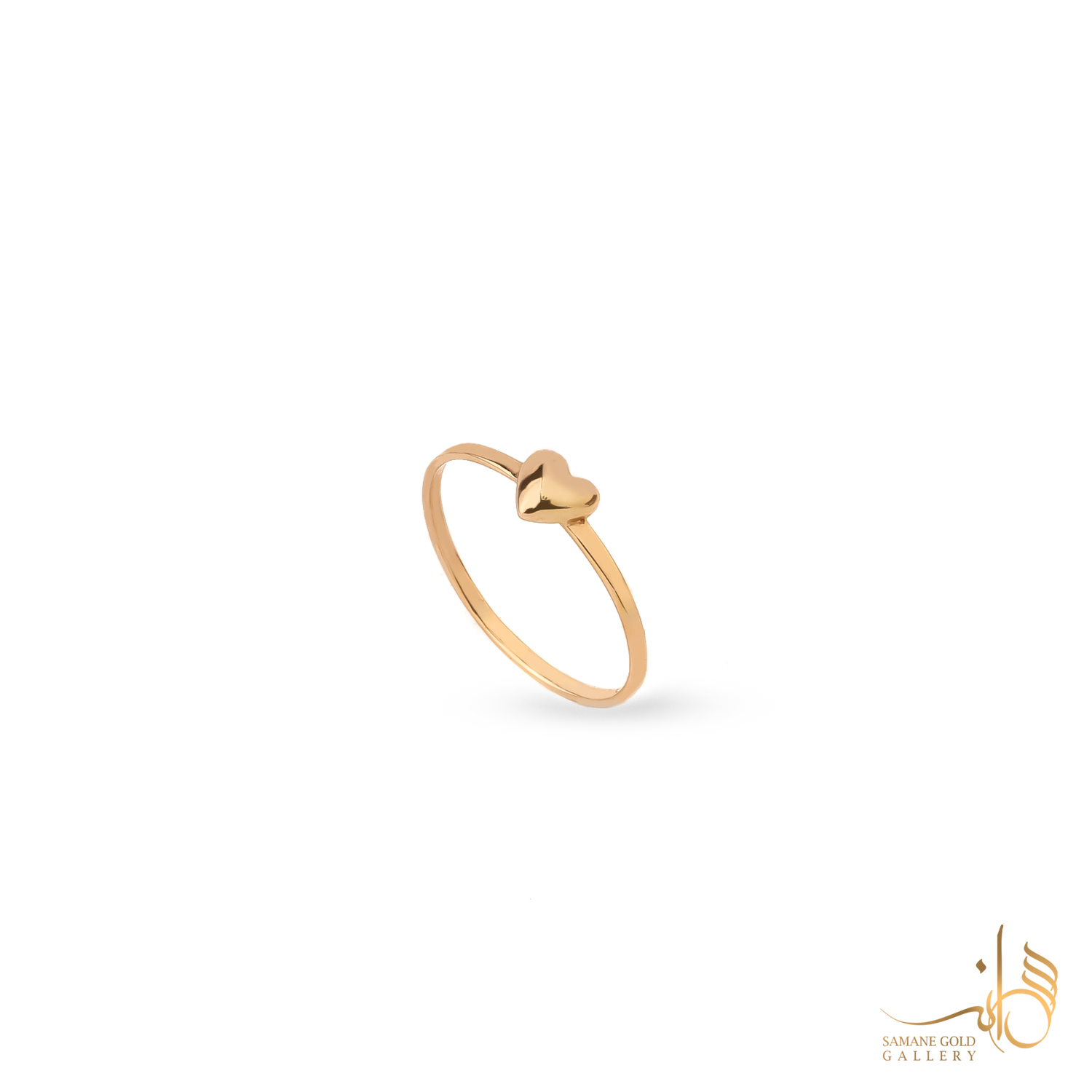 انگشتر طلا قلب کوچک مینیمال