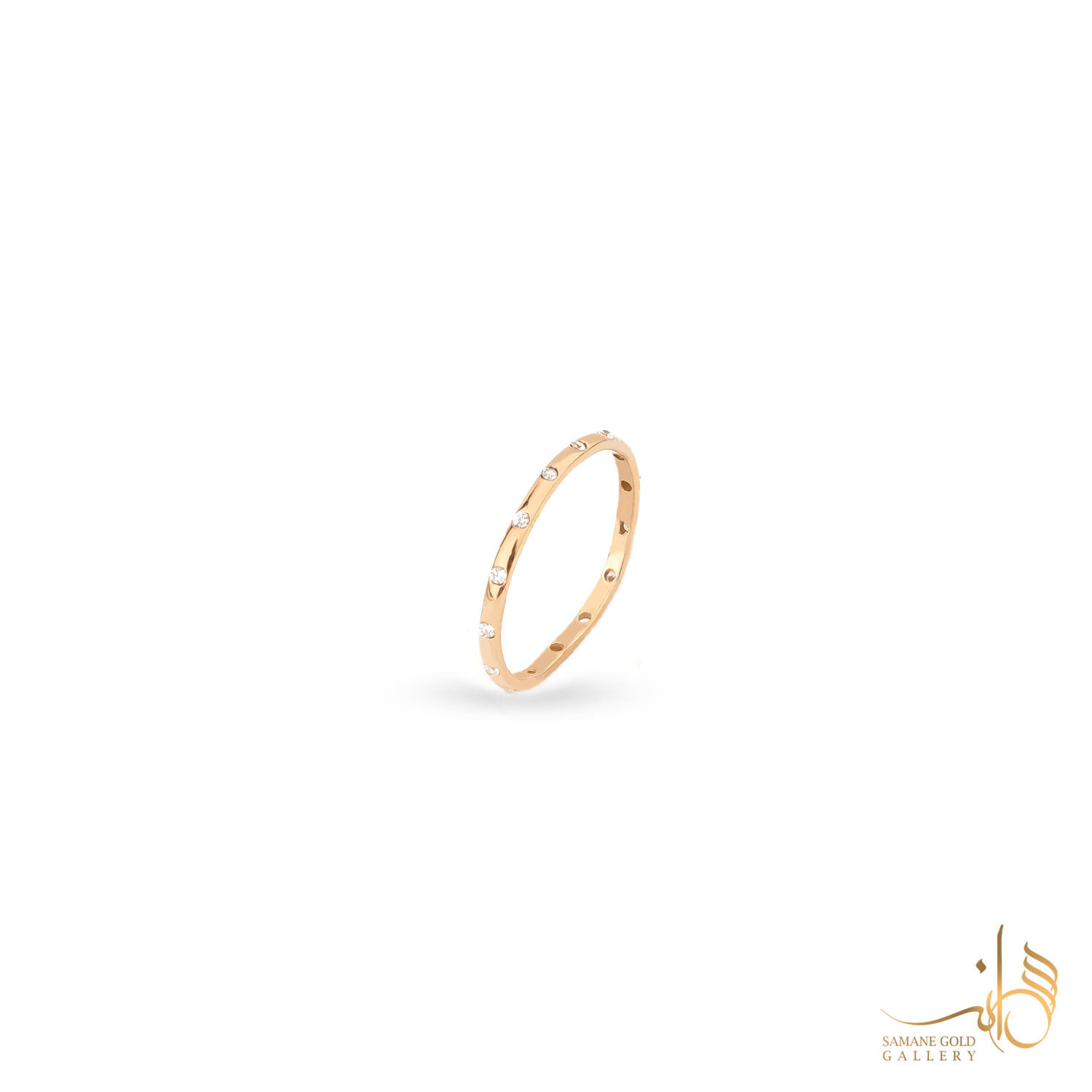 رینگ طلا نگین‌دار