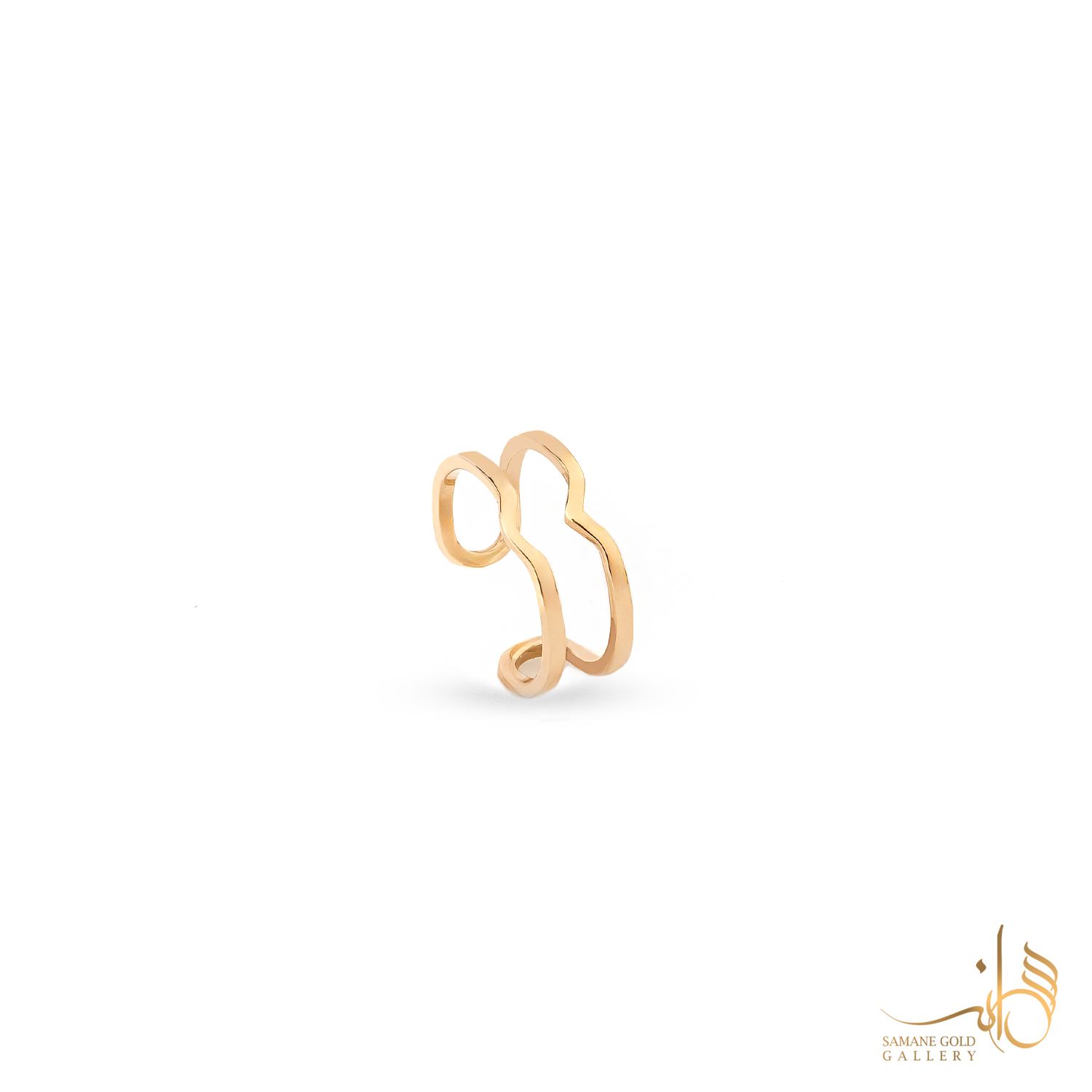 انگشتر طلا وی دولاین