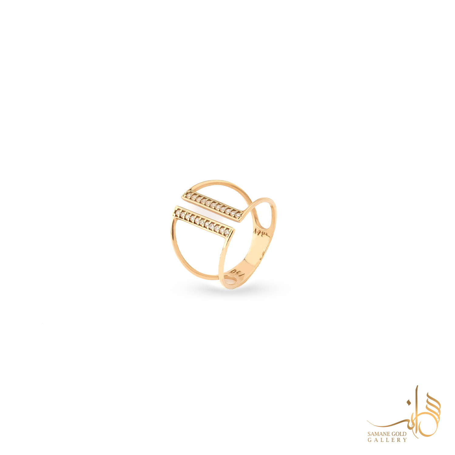 انگشتر طلا طراحی ایرانی خاص