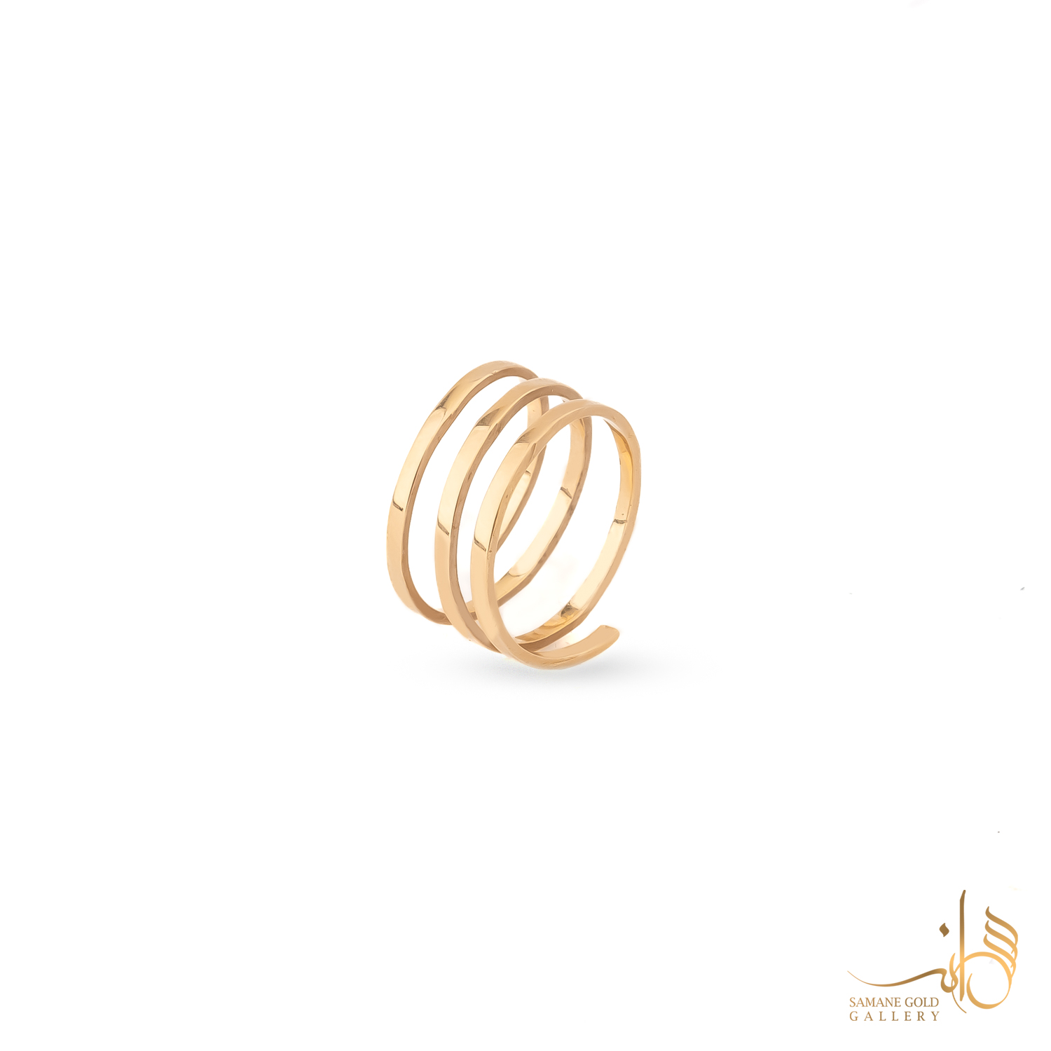 رينگ طلا فنری