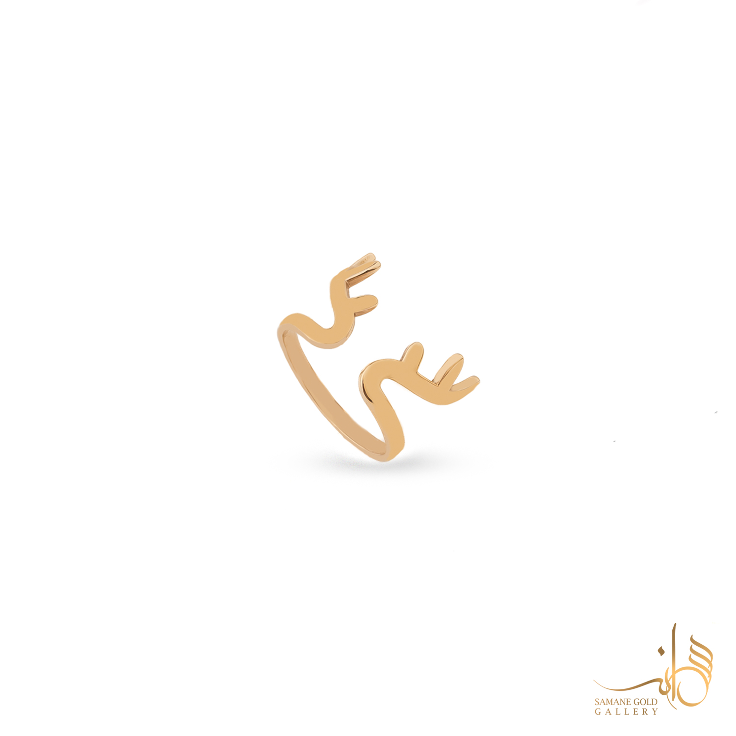 انگشتر طلا شاخ گوزن