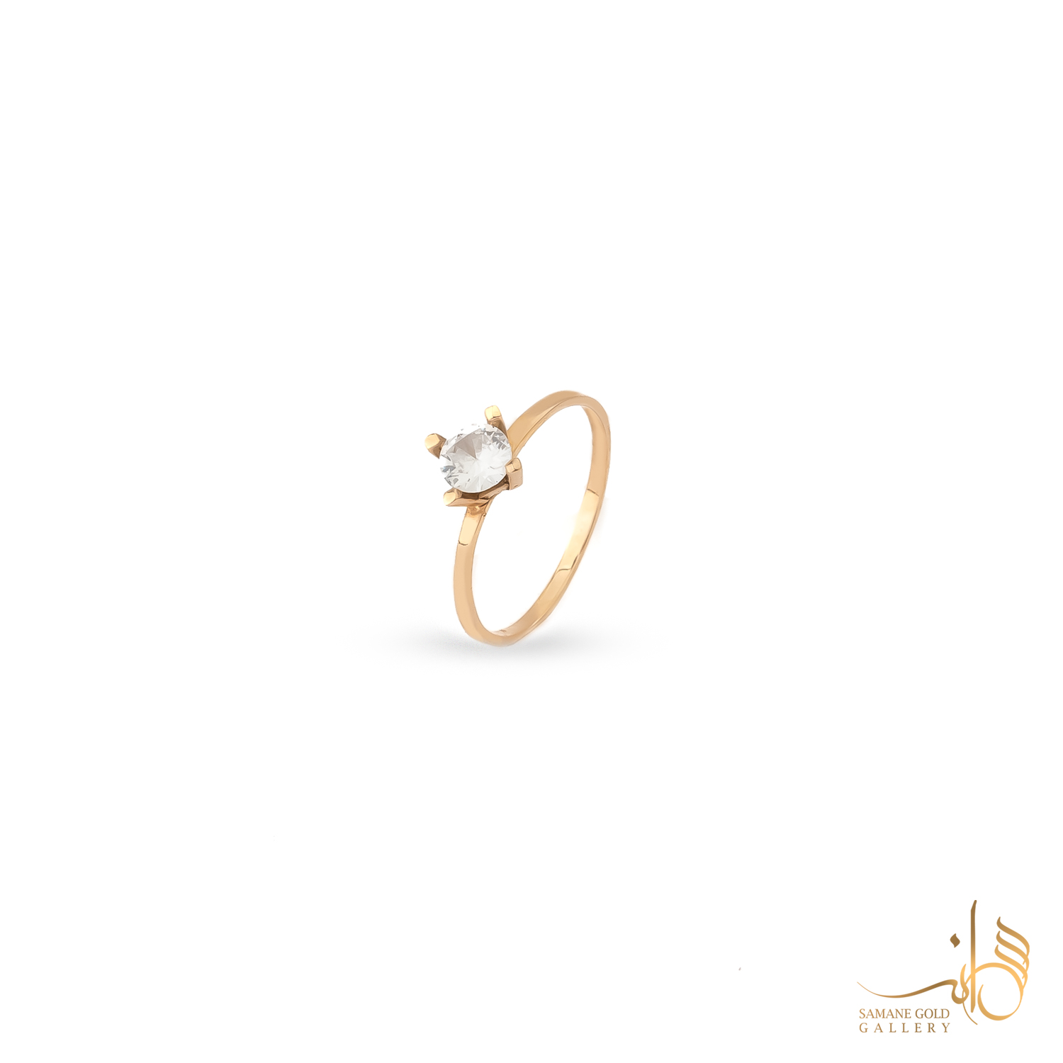 انگشتر طلا حلقه سولیتر