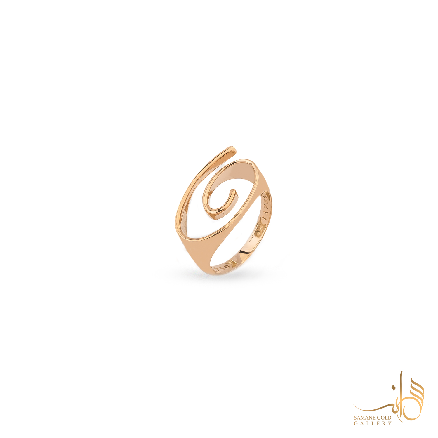 انگشتر طلا اسپیرال