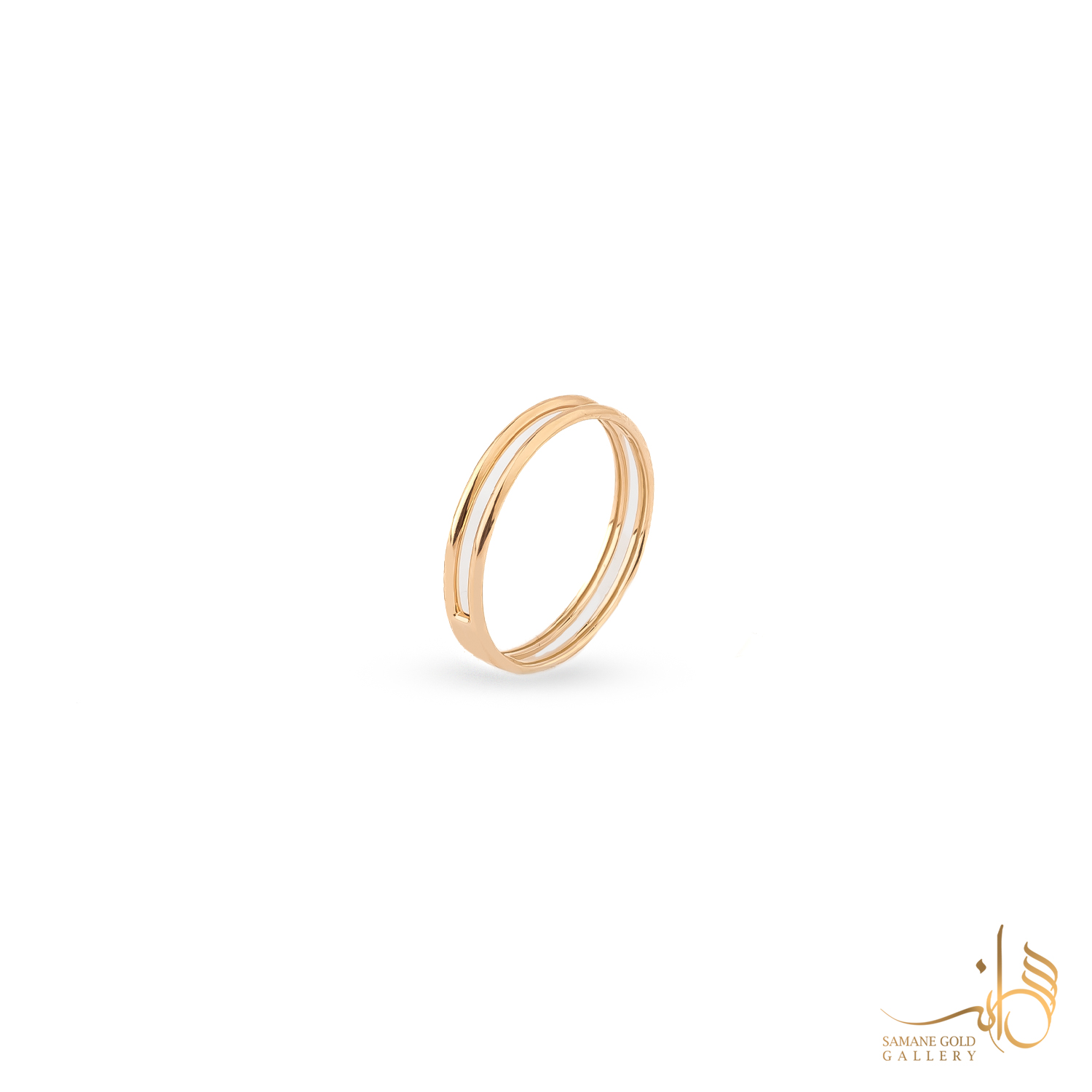 رینگ طلا دولاین