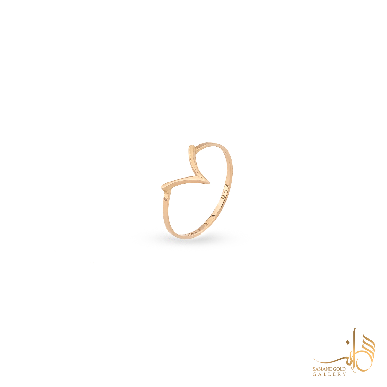 انگشتر طلا V دلبر