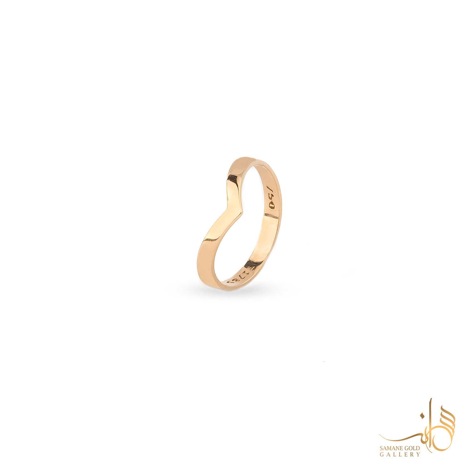 انگشتر طلا V جناغی