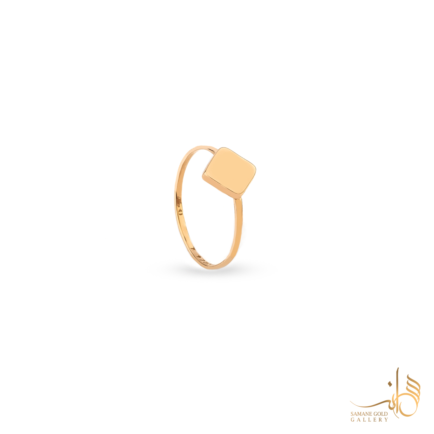 رینگ طلا لوزی