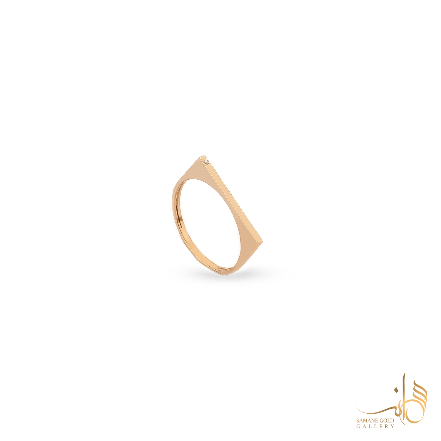 رینگ طلا لاین مینیمال