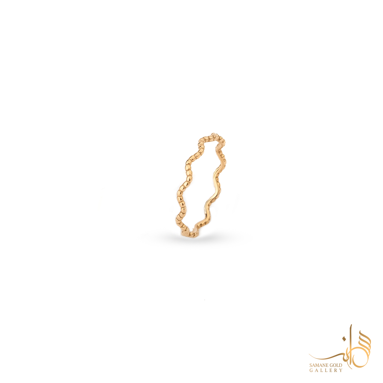 انگشتر طلا موج گیسو