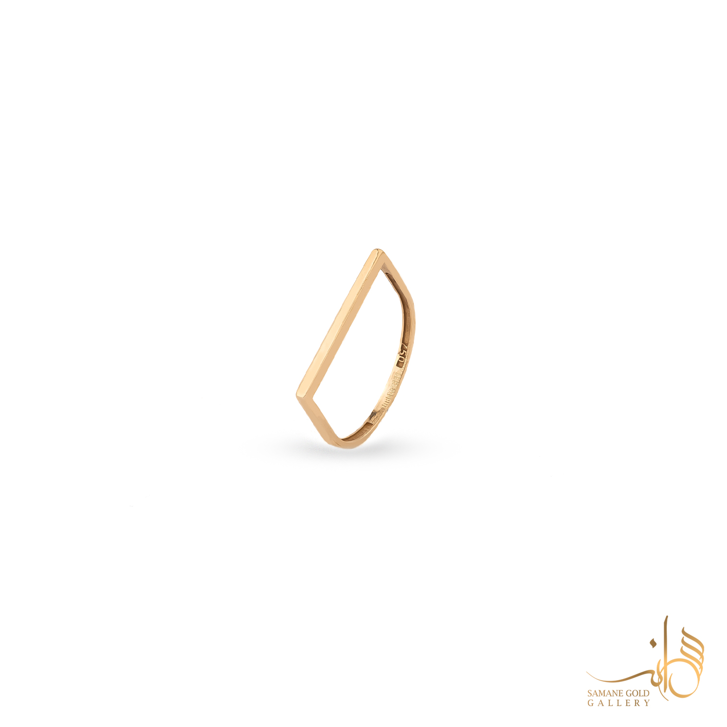 انگشتر طلا خط