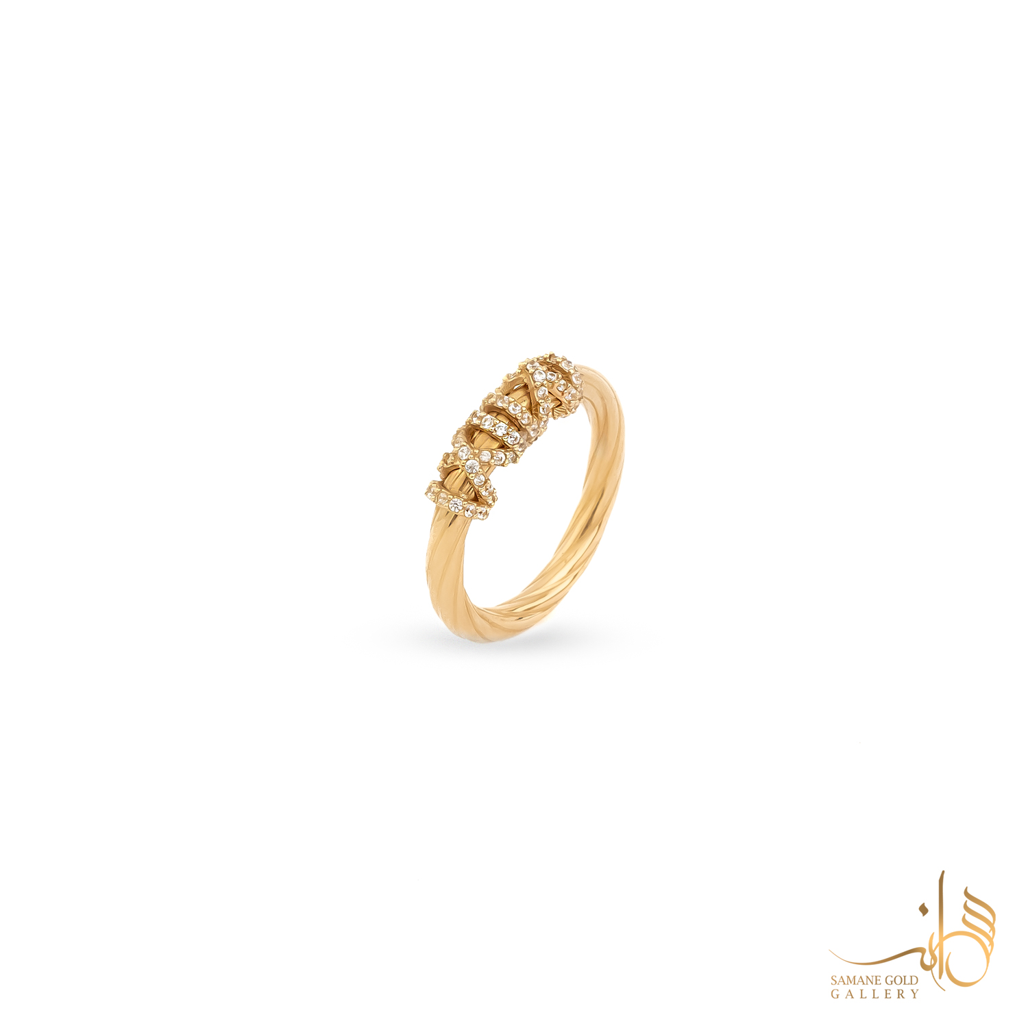 انگشتر طلا داوین گلد