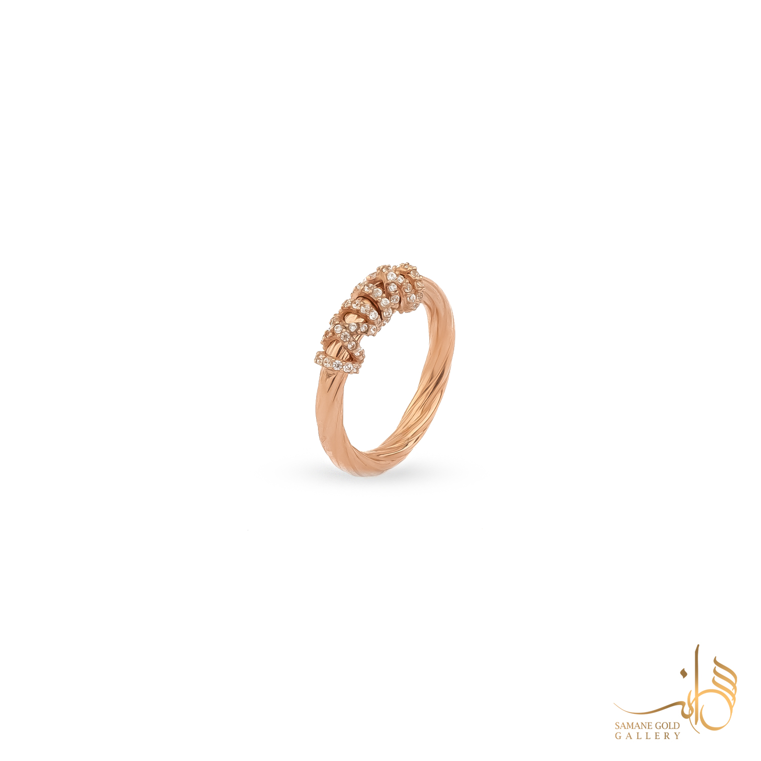 انگشتر طلا داوین رزگلد