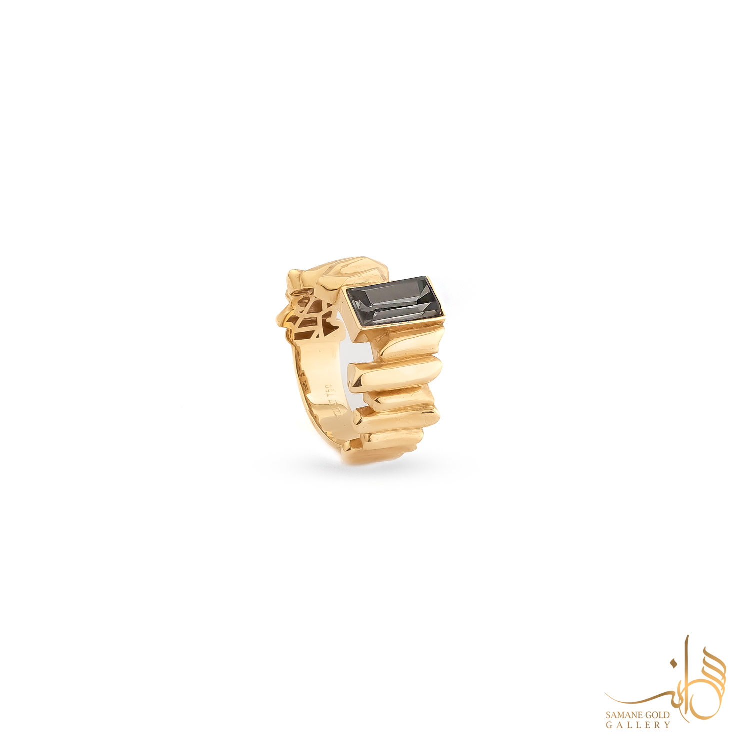 انگشتر طلا صخره مشکی