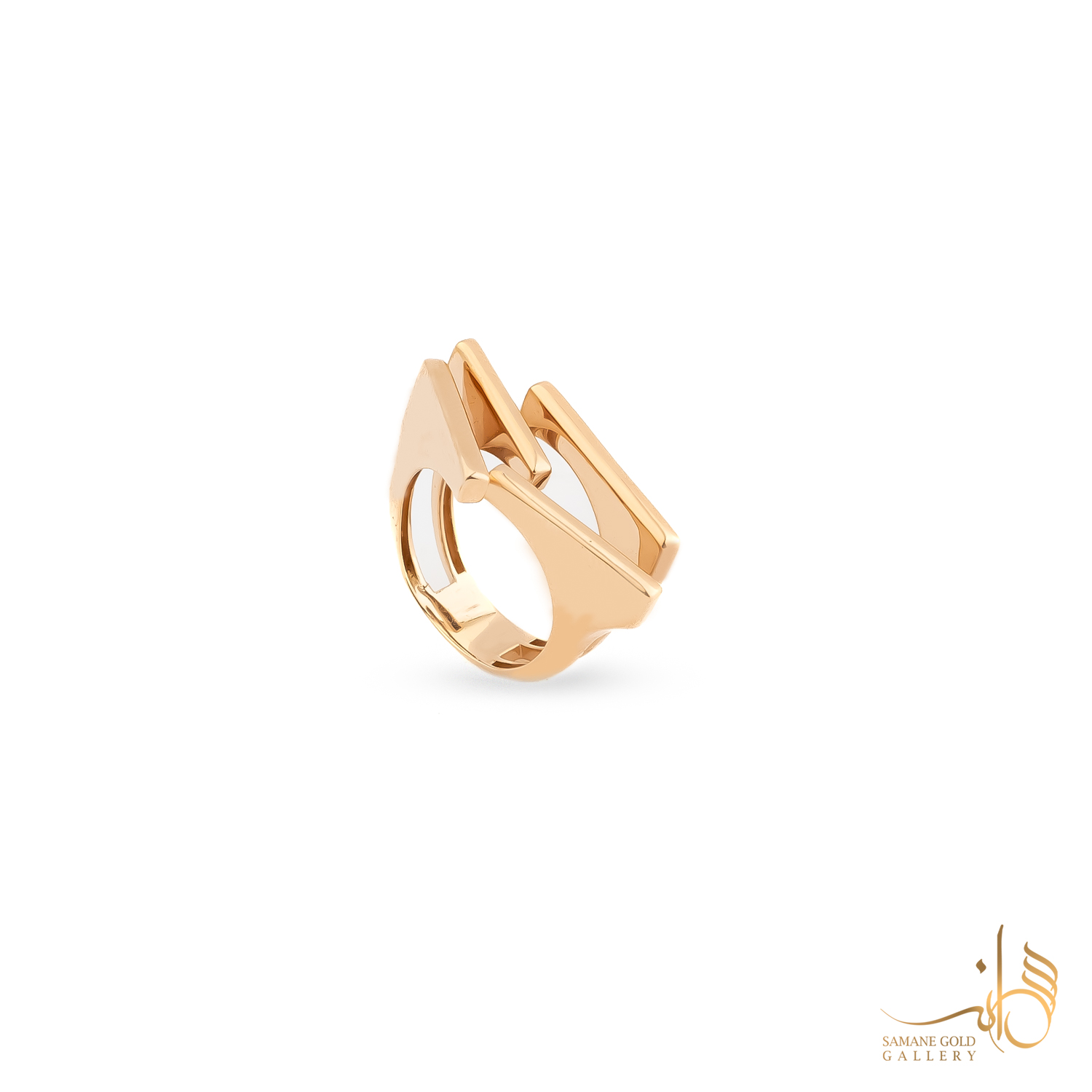 انگشتر طلا خطوط