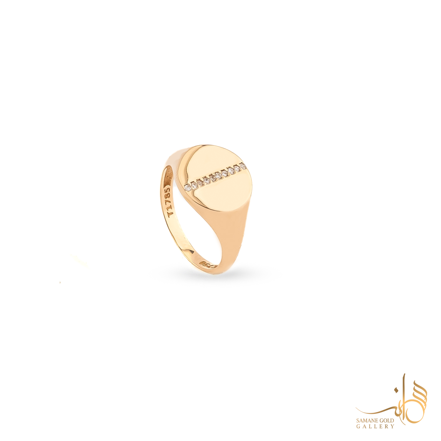 انگشتر طلا تقارن شیک